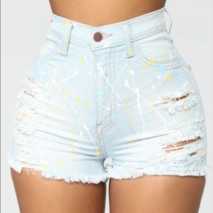 More Than Enough Distressed Shorts